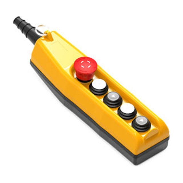 Esbee Crane pendant and push button station, 5-way