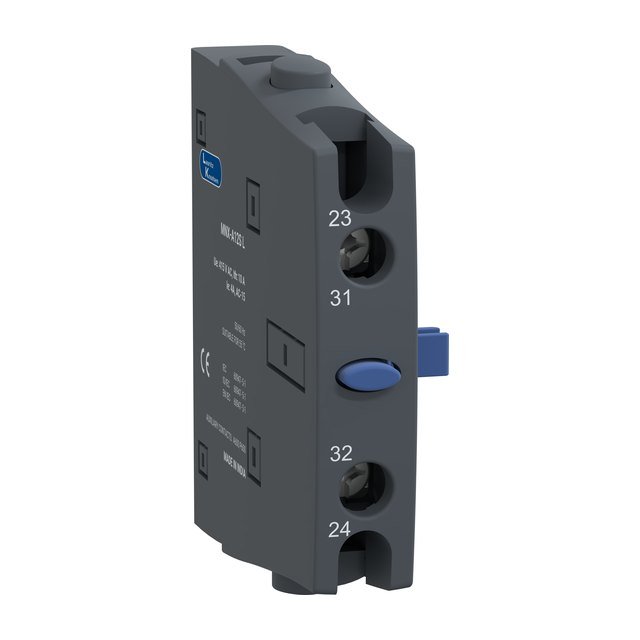 L&T (Lauritz Knudsen) MNX add-on block, Side