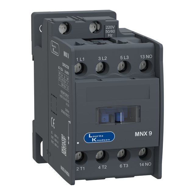 L&T (Lauritz Knudsen) MNX contactor, 9 A