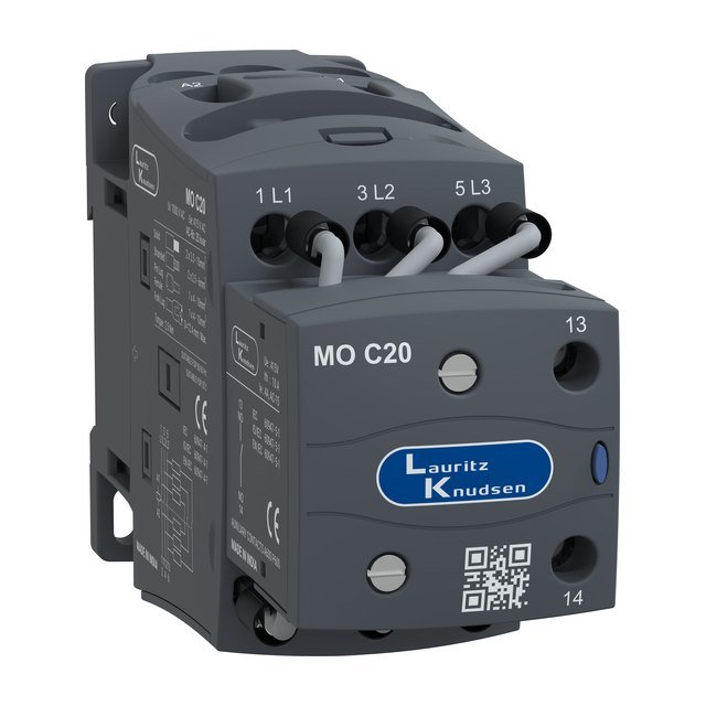 L&T (Lauritz Knudsen) MO C capacitor duty contactor, 20 kVAr