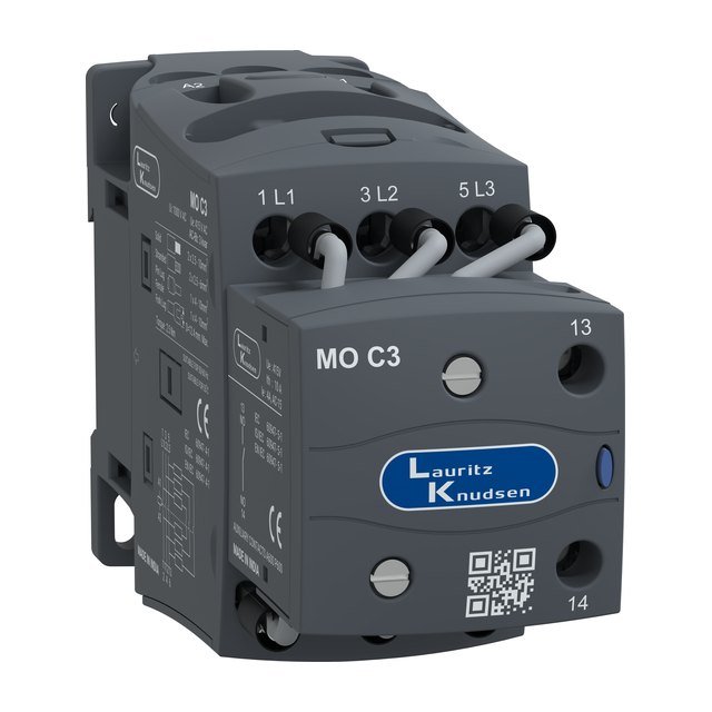 L&T (Lauritz Knudsen) MO C capacitor duty contactor, 3 kVAr