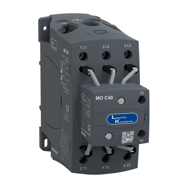 L&T (Lauritz Knudsen) MO C capacitor duty contactor, 40 kVAr