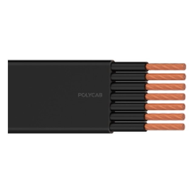 Polycab Festoon flat cables, 1 sq mm