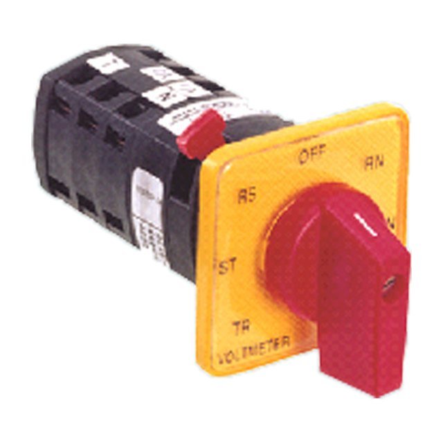 Salzer Ammeter and voltmeter selector switch, Voltmeter