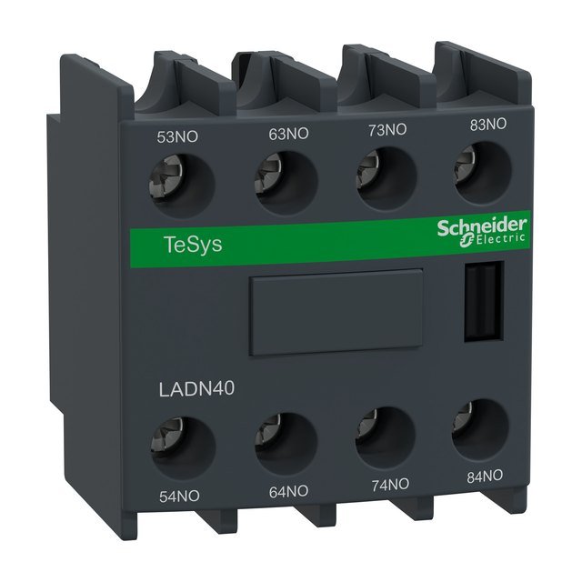 Schneider Electric TeSys Deca add-on block, 4NO